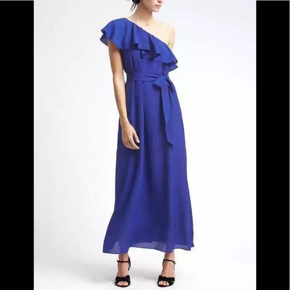 Banana Republic One Shoulder Dress